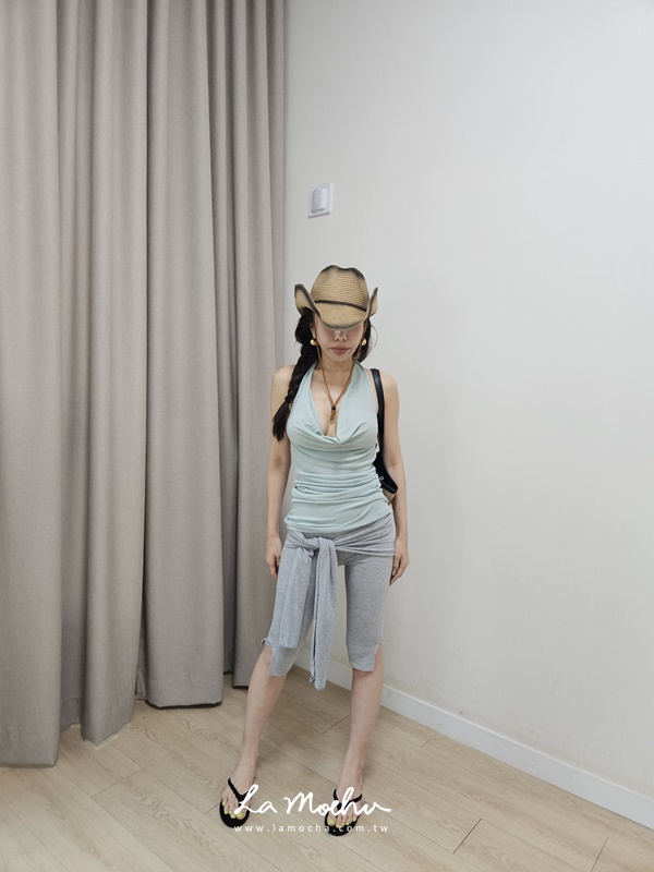 掛脖低胸垂領背心(闆娘清單)